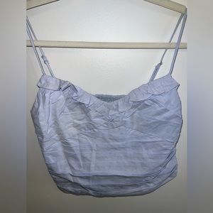 Zara women’s strapless top